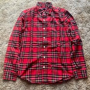Gap Standard Fit Plaid Shirt - Men’s Small